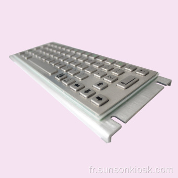 Clavier robuste en acier inoxydable